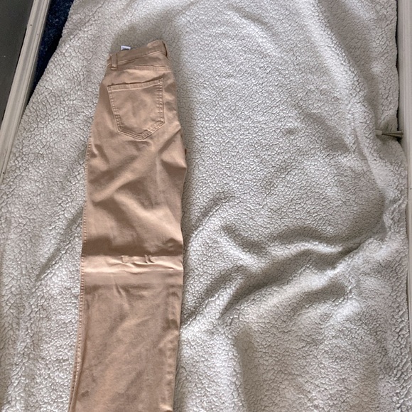 Tan, painter styled jeans - Picture 2 of 3